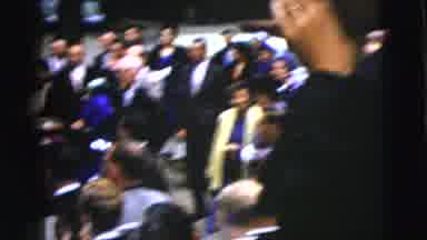 Moline Illinois USA (1962): An Ongoing Wedding Ceremony Between A Man And A Woman