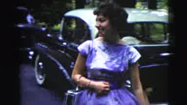Moline Illinois USA (1962): Vintage Footage Of Young Man Removing His Coat For