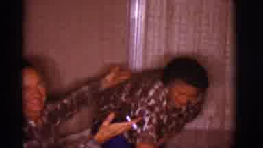 Clarkdale Arizona (1966): Husband And Wife Laughing