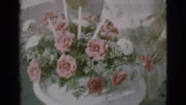 Clarkdale Arizona (1966): Counting The White Roses In A Bouquet Of Roses On A