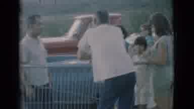 Clarkdale Arizona (1966): Family Gathering Around To Admire Some Cars From The