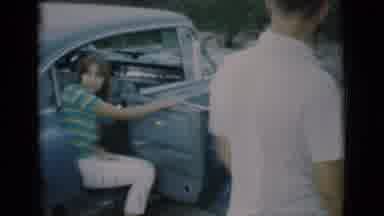 Clarkdale Arizona (1966): Group Of Very Excited Young People Getting Ready For