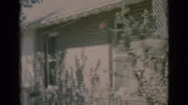 Clarkdale Arizona (1966): Camera Pans Across The Brick House And Capture The