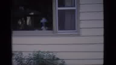 Clarkdale Arizona (1966): Outside View Of House And Then Man Walking Past House
