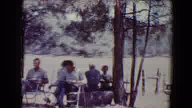 Flagstaff Arizona USA (1967): Sitting With Friends