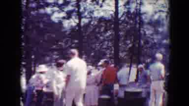 Flagstaff Arizona USA (1967): Traditional Barbecue In Nature