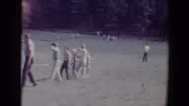 Flagstaff Arizona USA (1967): A Few Men Oversee A Large Group Of Young Boys