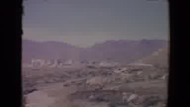 Flagstaff Arizona USA (1967): Hilly Mountains With Dry Land Assumed To Be A Desert