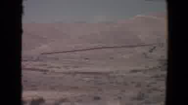Flagstaff Arizona USA (1967): Empty Sunny Desert Mountain Landscape Vintage