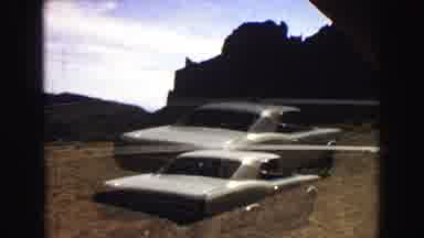 Yellowstone Wyoming USA (1967): Classic Car Views Over The Hills Of Colorado In