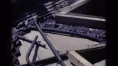 Cottonwood Arizona (1968): A Man Is Building An Outdoor Bench Or Table And Using