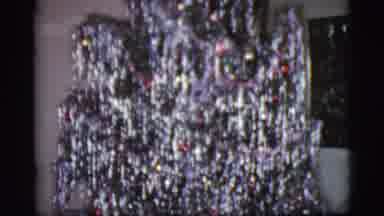 Cottonwood Arizona (1968): Full View Of Christmas Tree With Presents And People