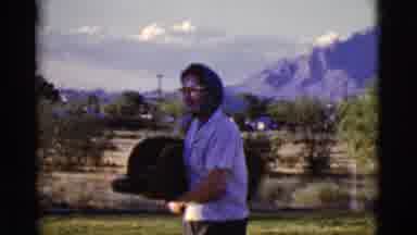 Cottonwood Arizona (1968): Man Holding Saddled And Boy Riding Horse
