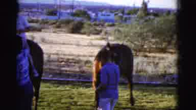 Cottonwood Arizona (1968): Vintage Home Footage With Women Kids And Horses Outside
