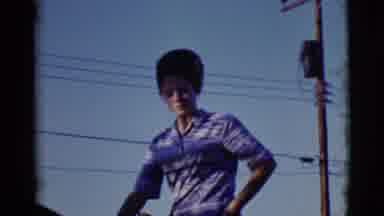 Cottonwood Arizona (1968): Boy Prepares Horse And Then Rides Away With Desert