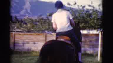 Cottonwood Arizona (1968): Woman Walks With Beautiful Horse In Equestrian Activity