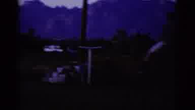 Cottonwood Arizona (1968): Young Child Riding Horse In Yard With Adult Supervisor