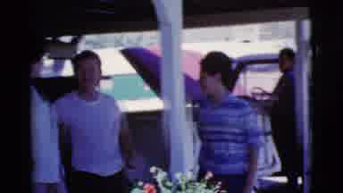 Cottonwood Arizona (1968): Family Outing Lady Has Her Purse In Her Hand She Is