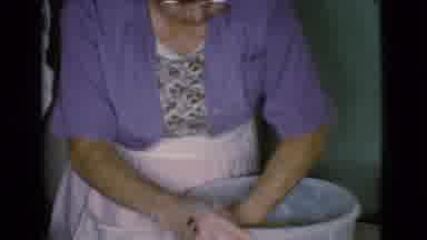Cottonwood Arizona (1968): Elderly Woman Shapes Pot With Clay By Hand