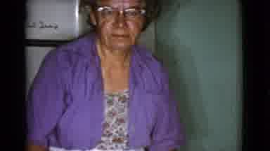 Cottonwood Arizona (1968): Two Women With Curls And Glasses Bump Into To Each
