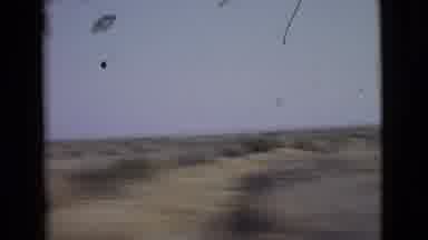 San Diego County California (1968): Film From Passenger In Car Driving In Empty