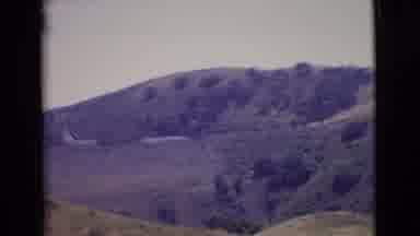 San Diego County California (1968): Scenic View Of Mountains In The Distance