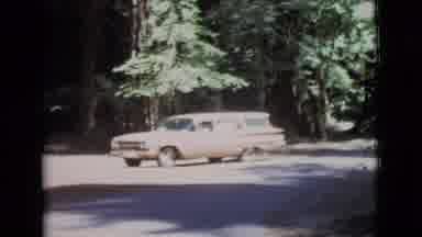 San Diego County California (1968): Arrival Of A Car In An Area With Untouched