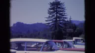 San Diego County California (1968): Cars In A National Park Scenic Overlook