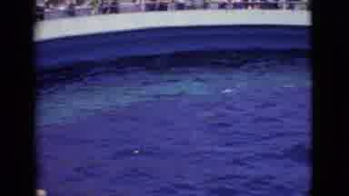 San Diego County California (1968): Old Movie Shows Water Tank Where People Have A