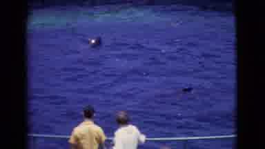 San Diego County California (1968): View Of Marine Habitat And A Boat Dock On A