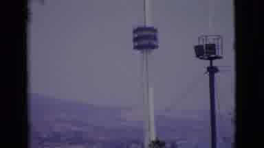 San Diego County California (1968): Footage Of The American Flag Filmed Blowing In