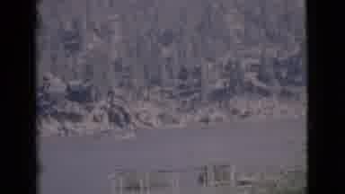 San Diego County California (1968): Two Boats In A Lake With Many Trees