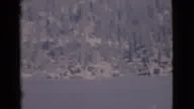 San Diego County California (1968): Lake Scenic Shot Of Pacific Northwest Lake And