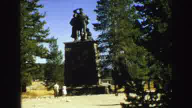 Vancouver Bc Canada (1968): A Statue Of A Long Lost Legend In The Middle Of The