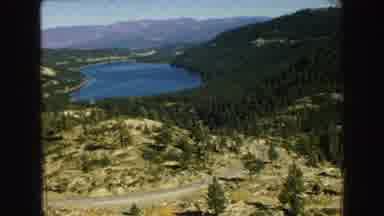 Vancouver Bc Canada (1968): Happy Woman Walking On The Rocks In The Forest Near