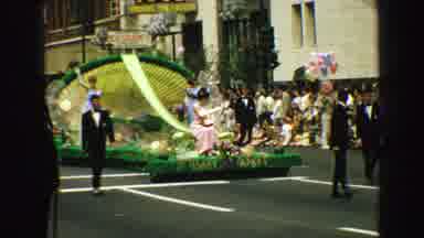 Vancouver Bc Canada (1968): A Beautiful Road Parade Of A Pageant Queen