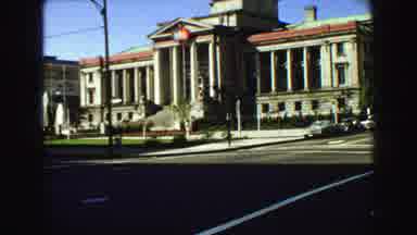 Vancouver Bc Canada (1968): Historical Monument A Woman Coming In And Smiling