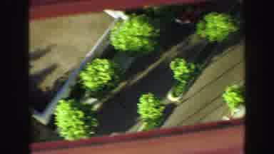 Vancouver Bc Canada (1968): Neighborhood Overview With Red Beams Then Waterway