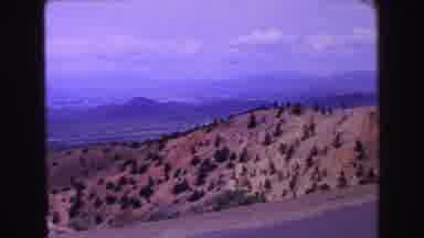 Vancouver Bc Canada (1968): Mountains And Hills In High Desert Landscape In