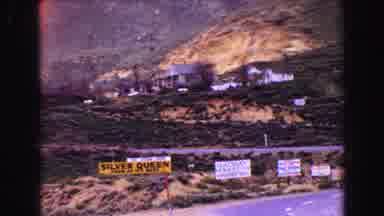 Vancouver Bc Canada (1968): House On A Hillside Looking Down On A Road