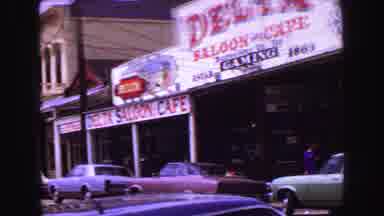 Vancouver Bc Canada (1968): Street View Of Older Cars Driving By While Scanning