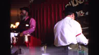 Vancouver Bc Canada (1968): Footage Shows A Man Playing The Piano In A Casino