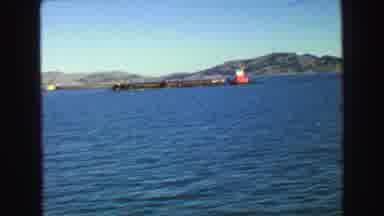 Vancouver Bc Canada (1968): Water On Sea Boat Mountains Sky Machines Is Film