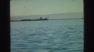 Vancouver Bc Canada (1968): Battle Ship On The Ocean