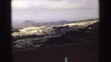 Vancouver Bc Canada (1968): View Of Cemetery And Brown Field On A Clear Day