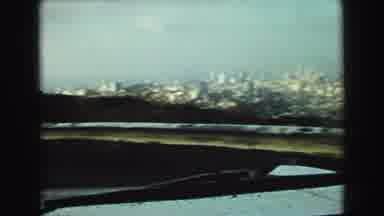 Vancouver Bc Canada (1968): Wing Of Plane Shown While Driving On Landing Strip