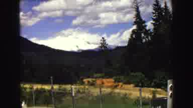 Vancouver Bc Canada (1968): Mountainside View With Beautiful Colors Of Bright