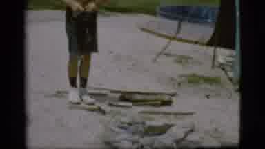 Cottonwood Arizona (1968): Kid Playing Outside