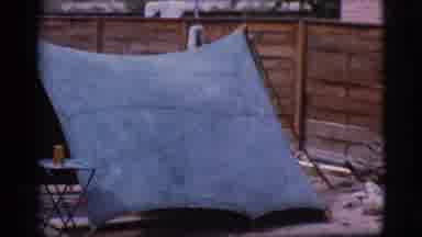 Cottonwood Arizona (1968): View Of Tent With Things Around It And Then Child By