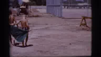 Cottonwood Arizona (1968): Two Kids In A Work Field